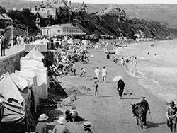 Click to view image The beach with donkey walks