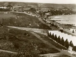 Click to view image Shore Road from the Recreation Ground