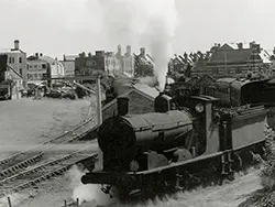 Click to view image Swanage Railway Shunting Yard