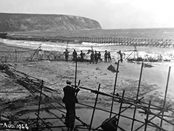 Click to view image WWII Beach Defences