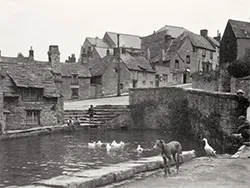 Click to view image Family at the Mill Pond