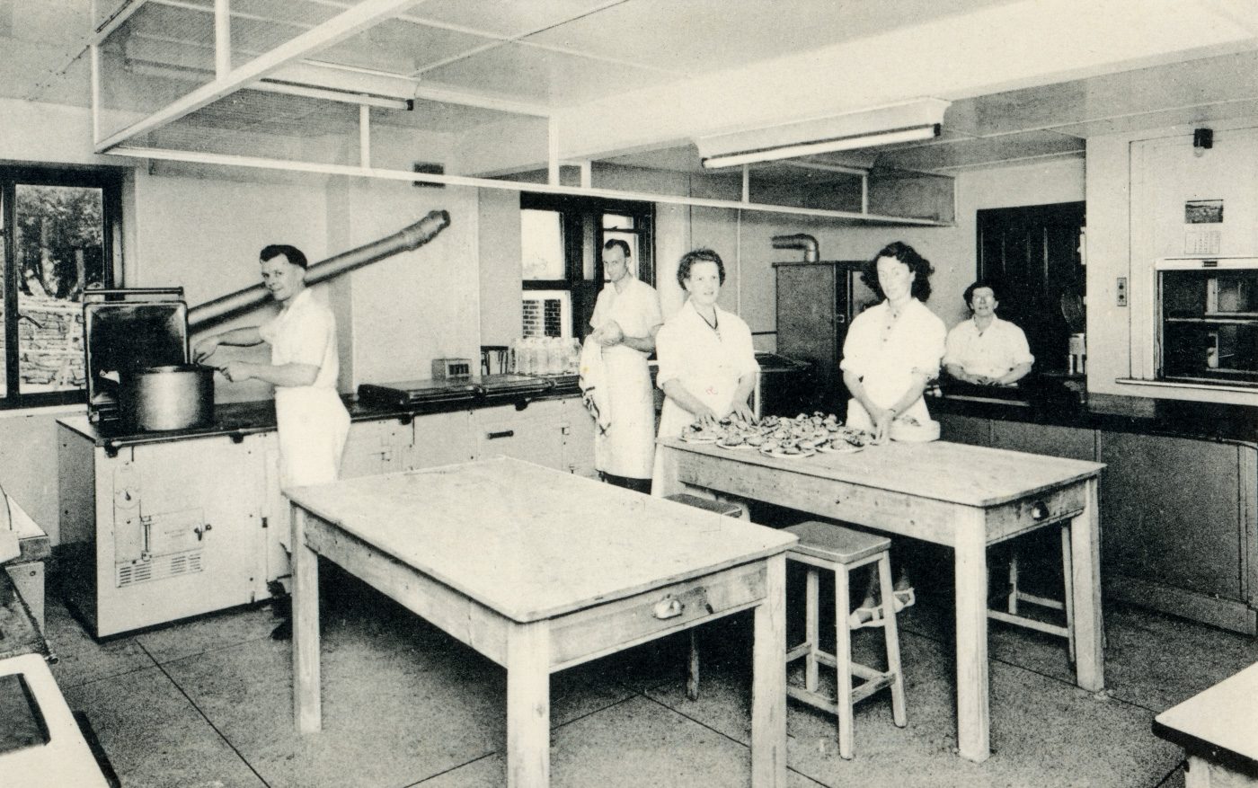 Kitchens in the Miners Convalescent Home