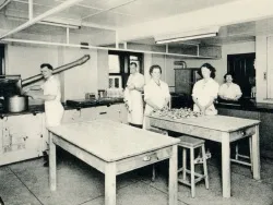 Click to view image Kitchens in the Miners Convalescent Home