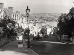 Click to view image Looking North down Park Road