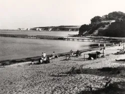 Studland Beach and passenger jetty - Ref: VS2083