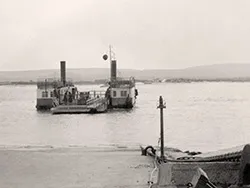Click to view image Studland Steam Ferry No 1