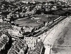 Click to view image Swanage Recreation field from the air