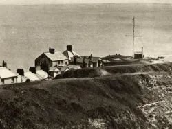 Click to view image Peveril Point and radio mast