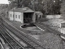 Click to view image Swanage Railway Turntable in 1966