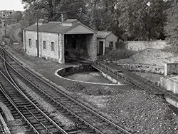 Swanage Railway Turntable in 1966 - Ref: VS2109