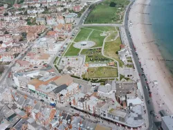 Click to view image Swanage Town Centre from the air