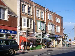 Station Road Shops in 90s in the Virtual Swanage Gallery
