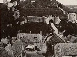 Click to view image Corfe Castle and Village