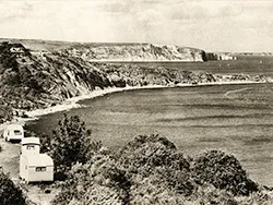 Durlston Bay 1950s - Ref: VS1896