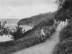 Click to view image Durlston Footpath 1920s