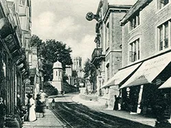 Click to view image Looking up the High Street