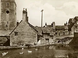 Click to view image The Millpond and St Marys Church