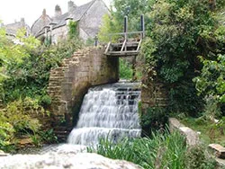 Click to view image Waterfall at Corfe Castle