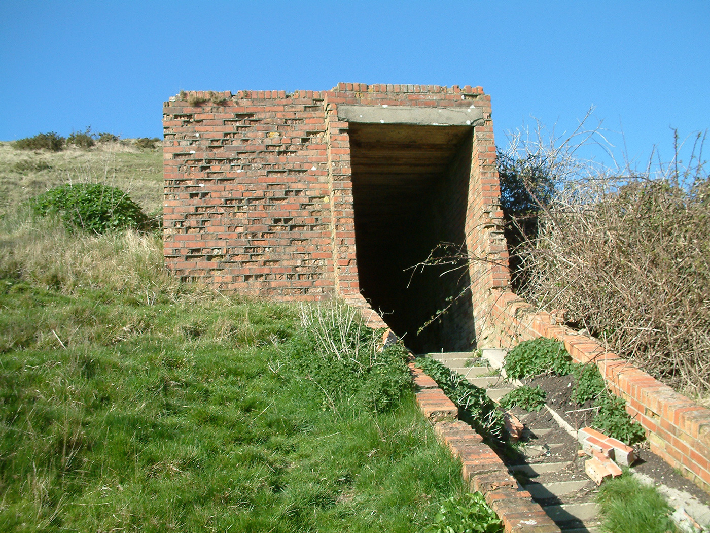 WWII Bunker entrance