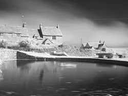 Click to view image Pond at Worth Matravers Infrared