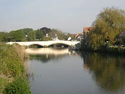 Click to view image Wareham river and Bridge