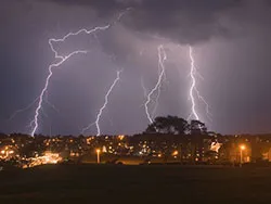 Lightning across Durlston - Ref: VS606