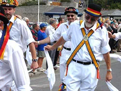 Click to view image Folk Festival dancers