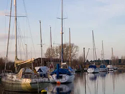 Click to view image Wareham river at dusk