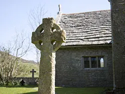 Click to view image Tyneham Church