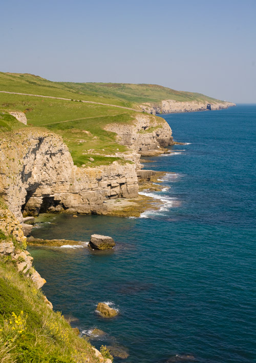 Dancing Ledge from the west