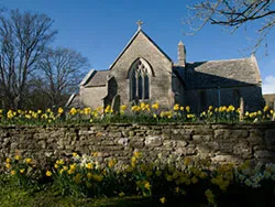 Click to view image Tyneham Church