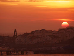 Click to view Dawn at Swanage