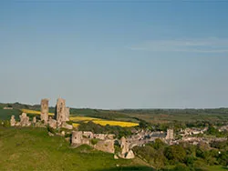 Click to view image Village from the North