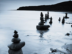 Click to view image Kimmeridge Bay Standing Stones - 1257