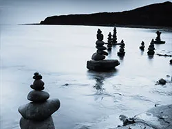 Kimmeridge Bay Standing Stones - Ref: VS1257