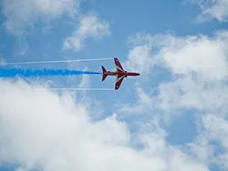 Click to view image Red Arrows Display