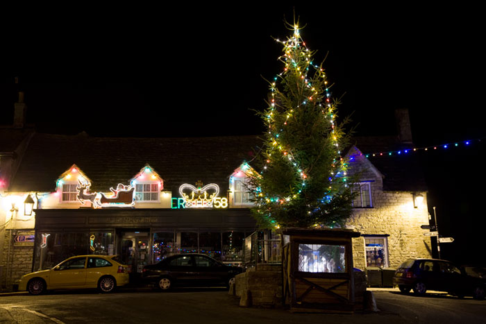 Corfe Lights in the Square