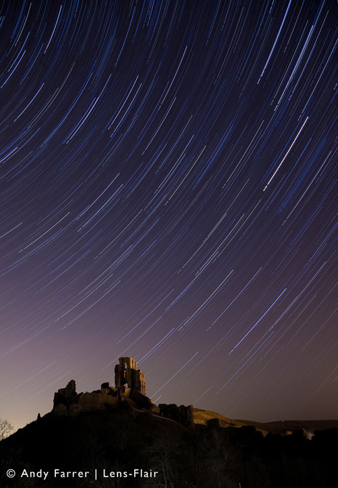 Castle Star Trails