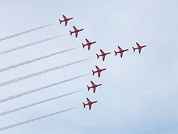 Click to view image Red Arrows 2011 - 1357