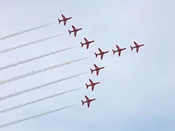 Click to view image Red Arrows 2011