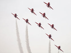 Click to view image Red Arrows 2011 - 1363