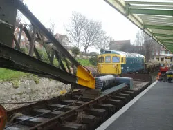 Click to view image Repairs on the Railway