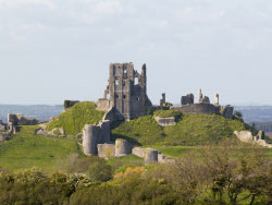 Click to view image Corfe Castle - 1390