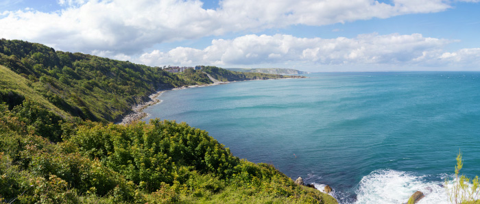 Durlston Bay from the Castle
