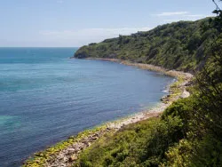 Click to view image Durlston Bay to the Castle