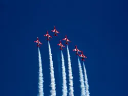 Click to view image Red Arrows 2012