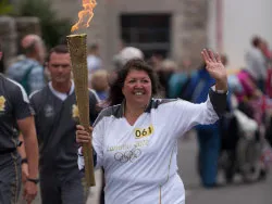 Click to view image Olympic Torch Relay