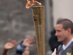 Click to view image Olympic Torch Relay