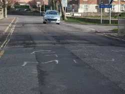 Click to view image Victoria Avenue Potholes