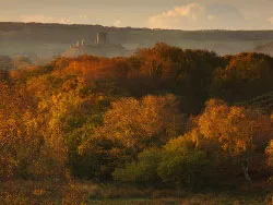 Click to view image Autumn Corfe Castle